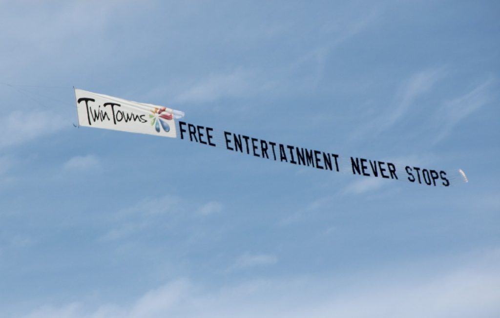 twin-towns-aerial-billboard-free-entertainment