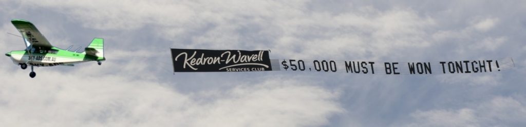 kedronWavell-$50,000-must-be-won advertising display