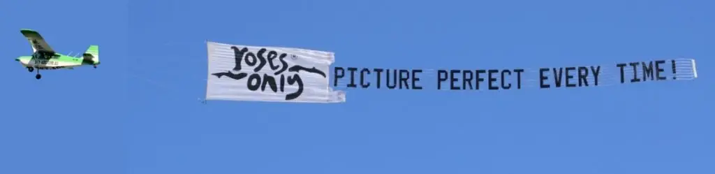 Ultimate SKY-ADS reads "Roses Only Picture Perfect Every Time"